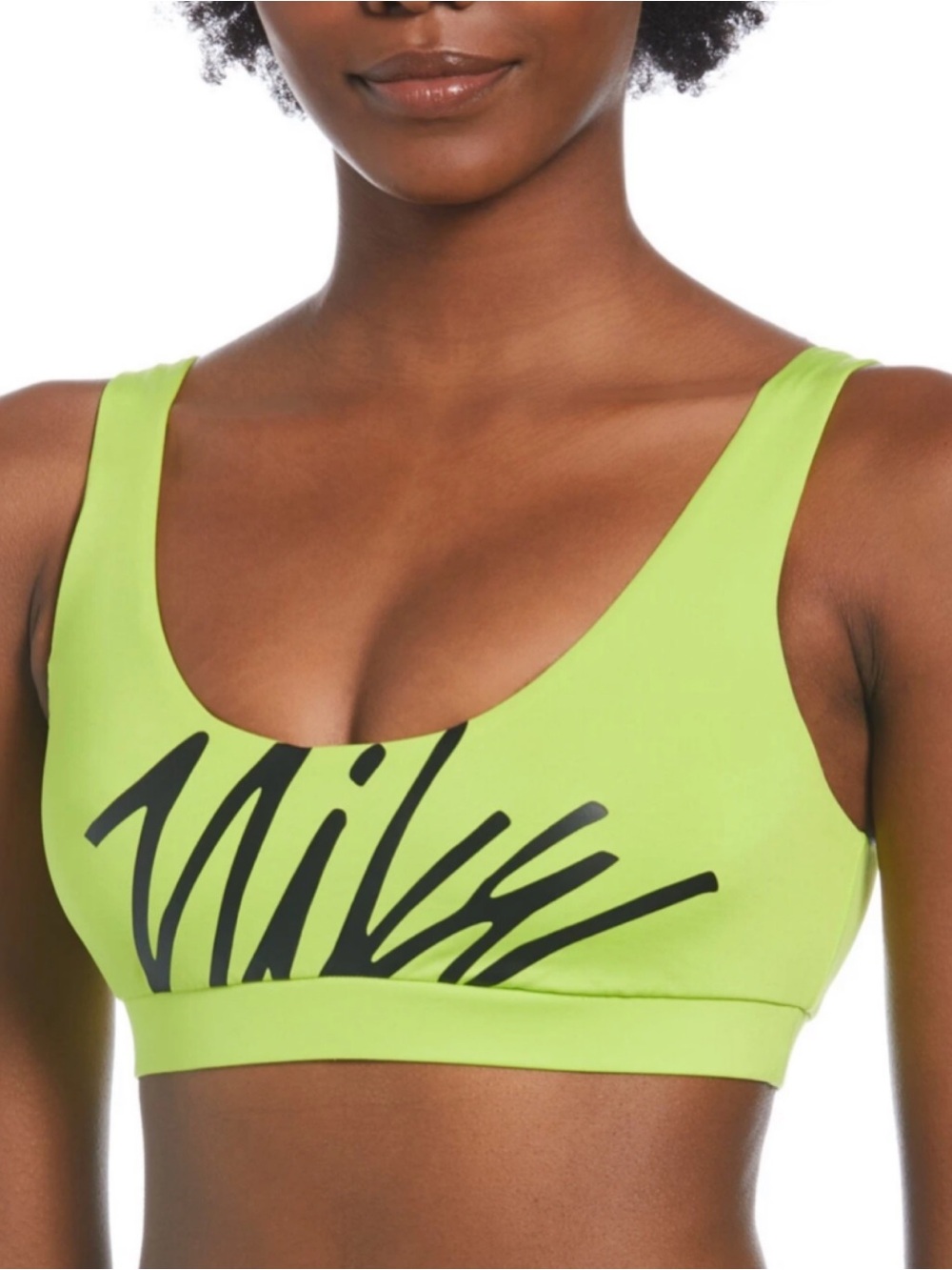 Nike Neon Green Bikini Top XS